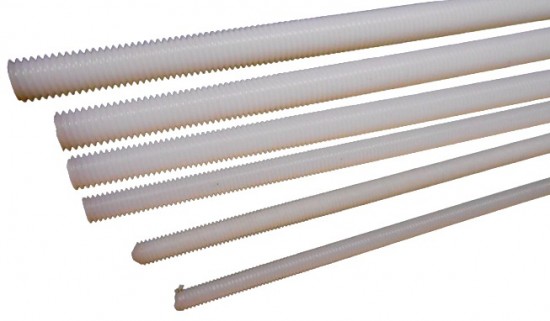 Draadeind m16 1 meter polyamide 66 din975